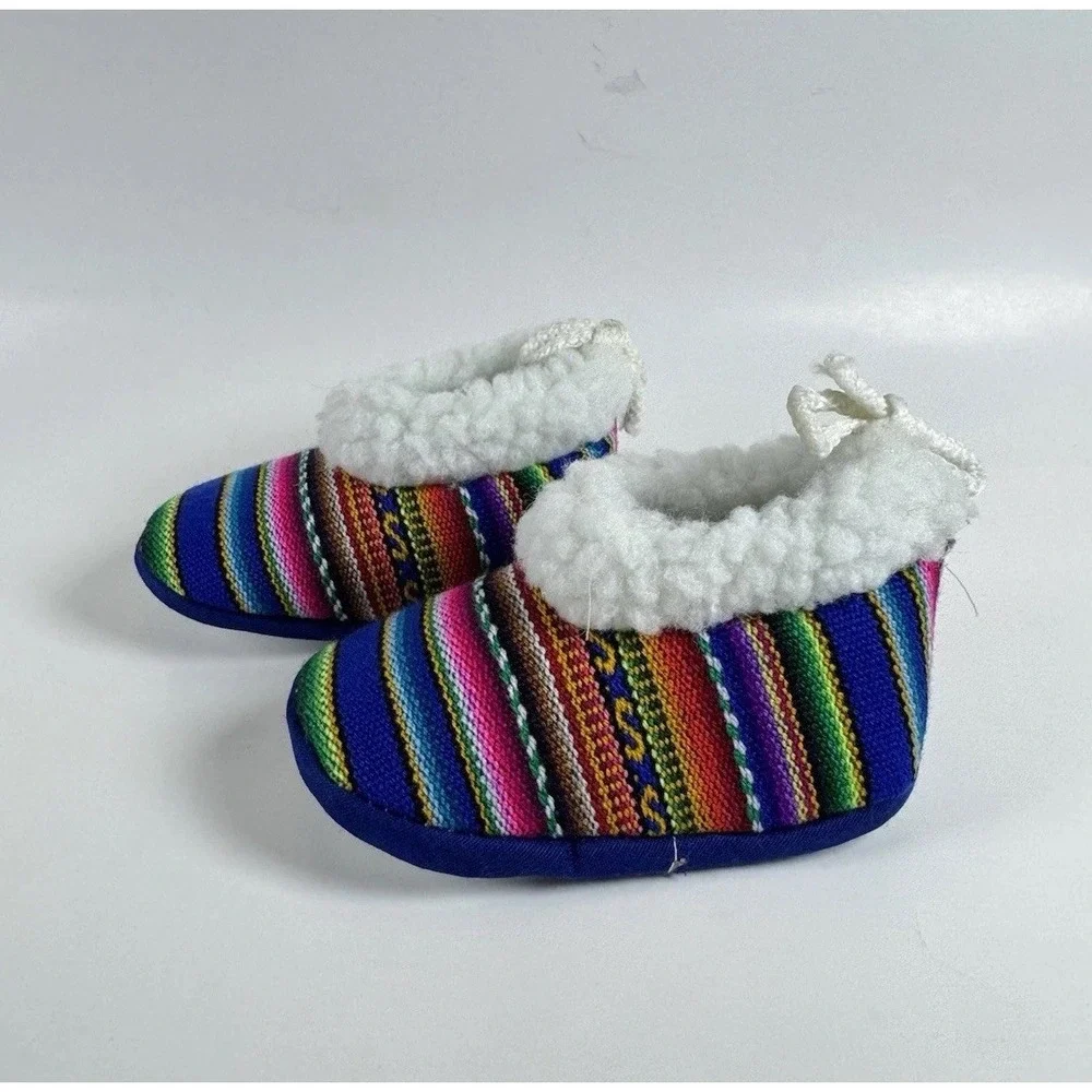 Infant Handmade‎ Peruvian Baby Booties – Andean Textile 6-12 Month